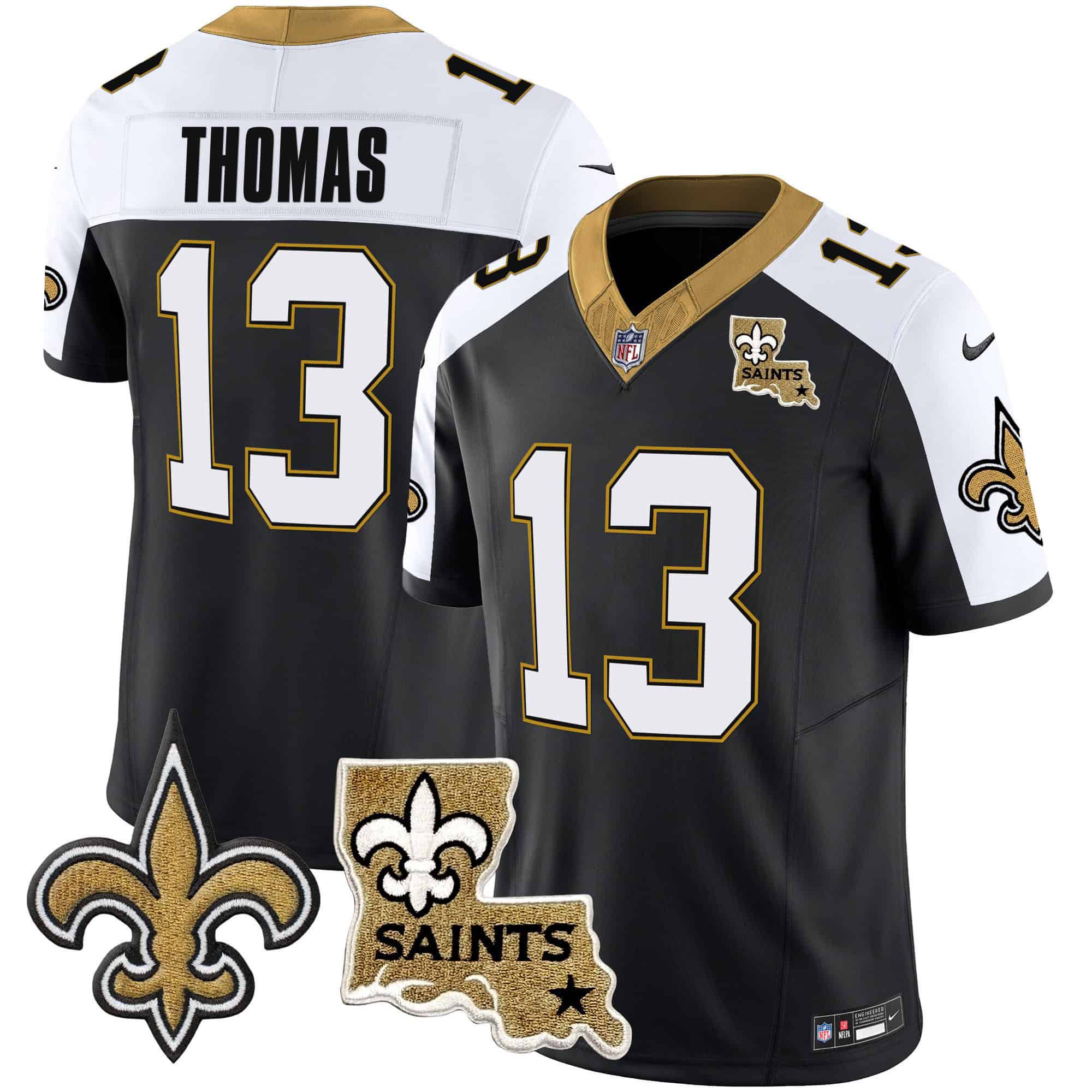 Men New Orleans Saints #13 Thomas Black 2024 Nike Vapor Limited NFL Jersey->indianapolis colts->NFL Jersey